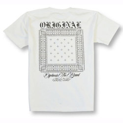 【OG CLASSIX/オージークラシックス】CROSS BANDANA POCKET TEE【半袖Tシャツ】【ポケット付き】【バンダナ】【クロス】