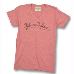 【OG CLASSIX/オージークラシックス】PEN SCRIPT V NECK TEE【半袖Tシャツ】【Vネック】