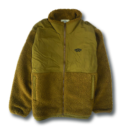 【OG CLASSIX/オージークラシックス】CORPORATE EMB SHEEP BOA  FLEECE STAND JACKET【シープボアジャケット】【ボアジャケット】