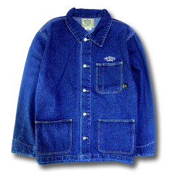 【OG CLASSIX/オージークラシックス】CORPORATE EMB  DENIM COVERALLS【カバーオール】【デニム】