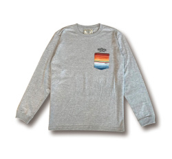 【OG CLASSIX/オージークラシックス】ORIGINAL SCRIPT SERAPE POCKET 5.6oz. LONG SLEEVE TEE【Tシャツ】【長袖】【5.6oz.】【サラペ】【ポケット】