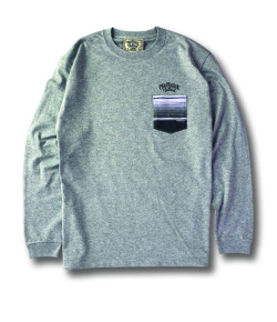【OG CLASSIX/オージークラシックス】BLACK SERAPE POCKET 5.6oz. LONG SLEEVE TEE【Tシャツ】【長袖】【5.6oz.】【サラペ】【ポケット】