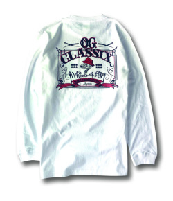 【OG CLASSIX/オージークラシックス】EAGLE STAR 5.6oz. LONG SLEEVE TEE【Tシャツ】【長袖】【5.6oz.】