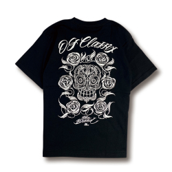 【OG CLASSIX/オージークラシックス】SKULL ROSE 6.2oz. S/S TEE【Tシャツ】【6.2oz】