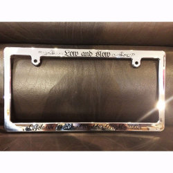 【OG CLASSIX/オージークラシックス】OG LICENCE FRAME 2015(CROME)【ライセンスフレーム】【ナンバーフレーム】