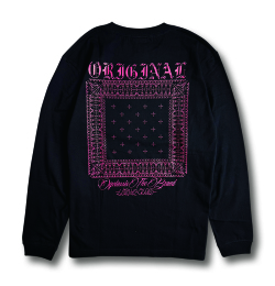 【OG CLASSIX/オージークラシックス】CROSS BANDANA 5.6oz. L/S TEE【Tシャツ】【長袖】【5.6oz.】