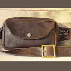 【OG CLASSIX/オージークラシックス】OG WEST LEATHER BAG【リアルレザー】【ウェストバッグ】