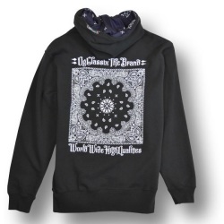 【OG CLASSIX/オージークラシックス】PAISLEY CROSS PULL HOOD【ジップフード】【パーカー】【クロス】