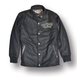 【OG CLASSIX/オージークラシックス】WORLD CORPORATE PHARAOHS COAT JACKET【ファラオコート】【ハーフコート】【メルトン】【刺繍】