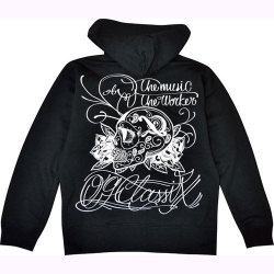 【OG CLASSIX】【オージークラシックス】MUZIC SKULL KIDS ZIP HOOD【キッズ】【ジップフード】