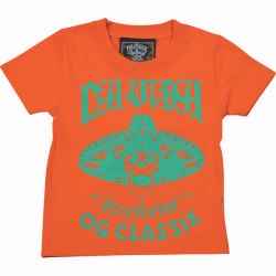 【OG CLASSIX/オージークラシックス】LA VIDA KIDZ TEE【キッズ】【半袖Tシャツ】【メキシカンスカル】