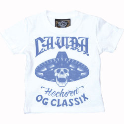 【OG CLASSIX/オージークラシックス】LA VIDA KIDZ TEE【キッズ】【半袖Tシャツ】【メキシカンスカル】