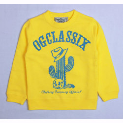 【OG CLASSIX/オージークラシックス】CACTUS KID'S SWEAT【キッズ】【スウェット】【トレーナー】【カクタス】【サボテン】【110cm/130cm/150cm】