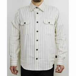 【OG CLASSIX/オージークラシックス】STRIPE DAY SHIRTS【長袖ボタンシャツ】【ストライプシャツ】