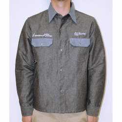 【OG CLASSIX/オージークラシックス】DUNGAREE WORK SHIRTS【長袖ボタンシャツ】【ワークシャツ】