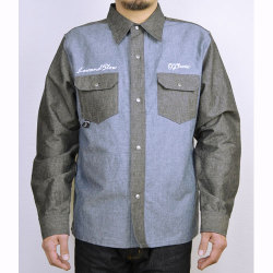【OG CLASSIX/オージークラシックス】DUNGAREE WORK SHIRTS【長袖ボタンシャツ】【ワークシャツ】