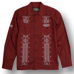 【OG CLASSIX/オージークラシックス】CROSS LINE CUBA  SHIRT L/S【キューバシャツ】【クロス】【シャツ】