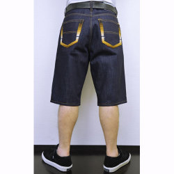 【OG CLASSIX/オージークラシックス】EL CAMINO BEIGE TWO-TONE SHORT DENIM【ショートデニムパンツ】【サラペ】【MEXICO】