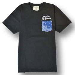 【OG CLASSIX/オージークラシックス】PAISLEY POCKET BANDANA TEE【Tシャツ】【7.1oz】【ペイズリー】【ポケット】【バンダナ】