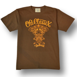 【OG CLASSIX/オージークラシックス】TIKI CLASSIX TEE【Tシャツ】【6.2oz】【TIKI】【ピンスト】