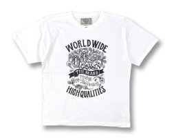 【OG CLASSIX/オージークラシックス】WORLD QUALITIES 6.2oz.TEE【Tシャツ】【6.2oz】