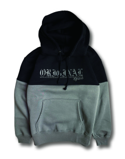 【OG CLASSIX/オージークラシックス】ORIGINAL 2TONE 10.0oz. PULL HOOD(裏起毛)  【プルフード】【パーカー】【裏起毛】【10オンス】