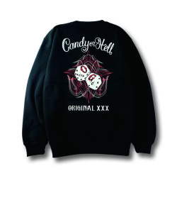 【KIDS】【OG CLASSIX/オージークラシックス】CANDY OR HELL KIDS C/N SWEAT 【スウェット】【キッズ】