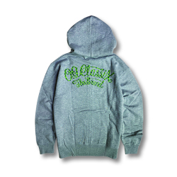 【OG CLASSIX/オージークラシックス】CHECK FLAG CORPORATE 10.0oz ZIP HOOD【ジップフード】【パーカー】【セットアップ】【10.0oz.】