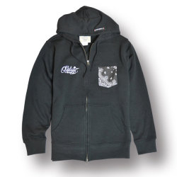 【OG CLASSIX/オージークラシックス】CLASSIX SCRIPT POCKET ZIP HOOD【ジップフード】【パーカー】【バンダナ】【ポケット】