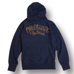 【OG CLASSIX/オージークラシックス】CHECK FLAG CORPORATE ZIP HOOD【ジップフード】【パーカー】【裏起毛】【12オンス】