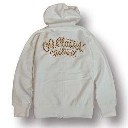 【OG CLASSIX/オージークラシックス】CHECK FLAG CORPORATE ZIP HOOD【ジップフード】【パーカー】【裏起毛】【12オンス】