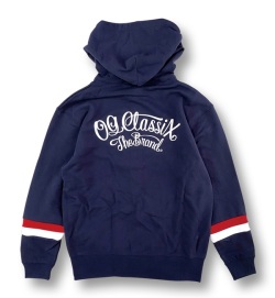 2colors【OG CLASSIX/オージークラシックス】2-LINE ZIP HOOD【ジップフード】【パーカー】【10oz】