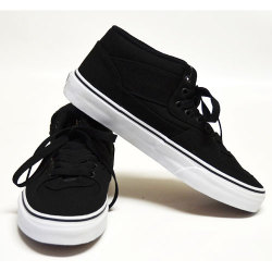 【VANS】【バンズ】HALF CAB(CANVAS BLACK)【シューズ】【ハーフキャブ】