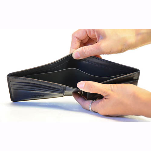 OG CLASSIX/オージークラシックス】RUG LEATHER HALF WALLET【レザー