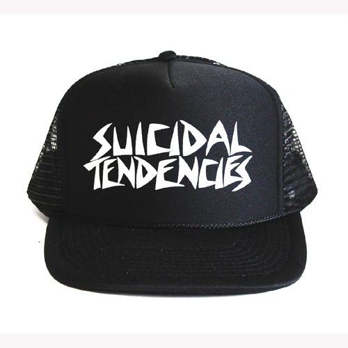 希少レア　SUICIDAL TENDENCIESスイサイダル　キャップ　黒　刺繍 CLINK｜SUICIDAL TENDENCIES OG FLIP UP HAT - BLACK｜東京