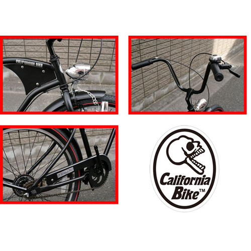 CALIFORNIAN BIKE】RAT SHOT(24inch)【ビーチクルーザー】