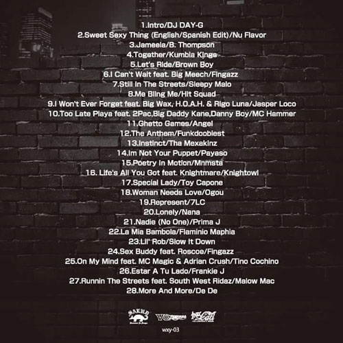 CD】DJ DAY-G -ALL DAY GROOVIN' VOL.3-【HIPHOP】【R&B】【CHICANO