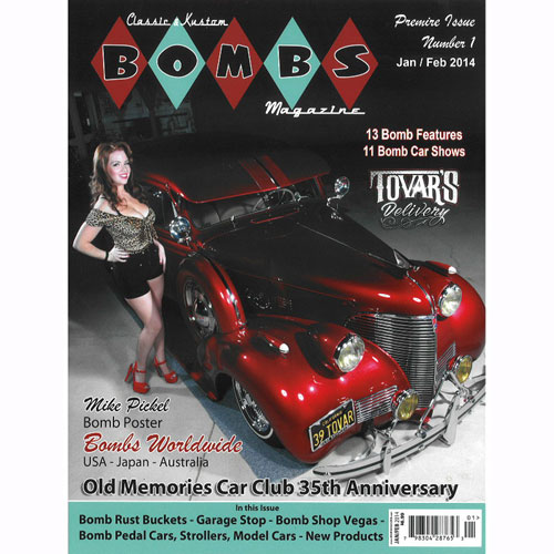 【MAGAZINE】BOMBS ISSUE #1【マガジン】【ボム】【フリートライン】【クラシックカー】【輸入】