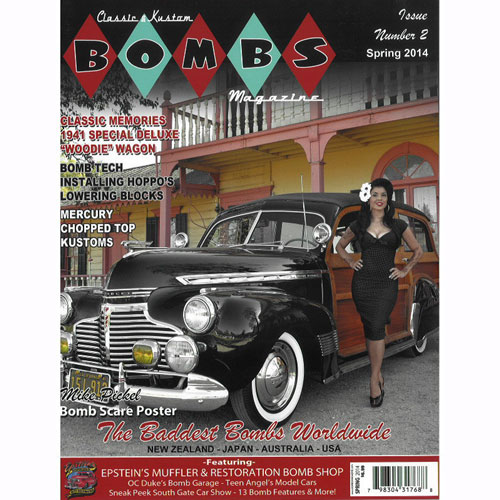 【MAGAZINE】BOMBS ISSUE #2【マガジン】【ボム】【フリートライン】【クラシックカー】【輸入】