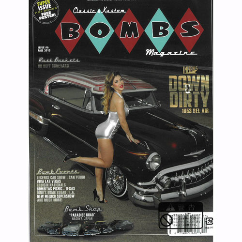 【MAGAZINE】BOMBS ISSUE #6【マガジン】【ボム】【フリートライン】【クラシックカー】【輸入】