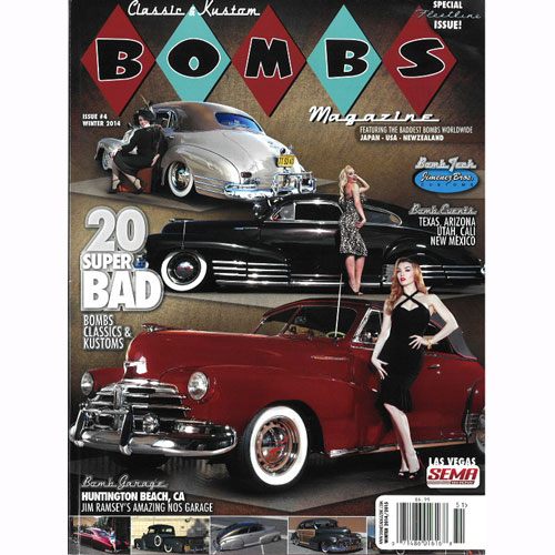 【MAGAZINE】BOMBS ISSUE #4【マガジン】【ボム】【フリートライン】【クラシックカー】【輸入】