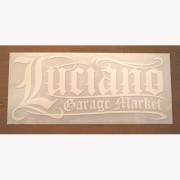 【メール便可】【Luciano Garage Market】LGM OLD-E STICKER(XL)【ステッカー】