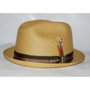 【NEW YORK HAT】ニューヨークハット　STRIPED SEWN BRAID