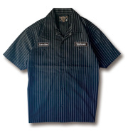 【OG CLASSIX/オージークラシックス】PATCH TC STRIPE S/S SHIRT【シャツ】【ストライプ】【半袖】