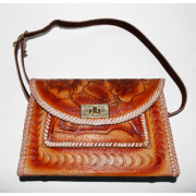 【MEXICO】メキシコ TOOLED LEATHER PURSE(SL431) バッグ