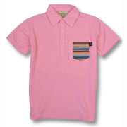 【OG CLASSIX/オージークラシックス】RAINBOW SERAPE POLO SHIRTS【半袖ポロシャツ】【ポケット付き】【サラペ】【ボーダー】