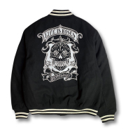 30%OFF SALE【OG CLASSIX/オージークラシックス】LIFE IS ROSES WOOL MELTON STADIUM JACKET【スタジアムジャケット】【スタジャン】【メルトン】