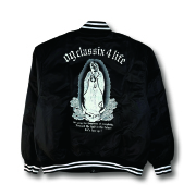 【OG CLASSIX/オージークラシックス】OG MARIA 4 LIFE NYLON STADIUM JACKET【中綿入】【スタジアムジャケット】【スタジャン】