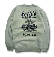 【OG CLASSIX/オージークラシックス】OG FOR LIFE 10.0oz. CREW NECK SWEAT (裏起毛)【クルーネック】【スウェット】【裏起毛】【10オンス】