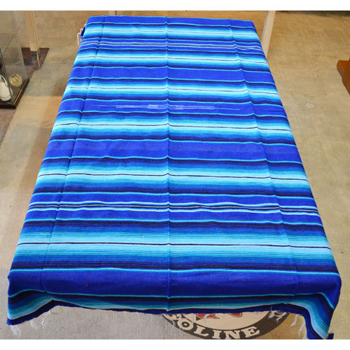 【再入荷!!】【MEXICAN SERAPES】TWO COLOR SERAPE(L)【メキシカンサラペ】